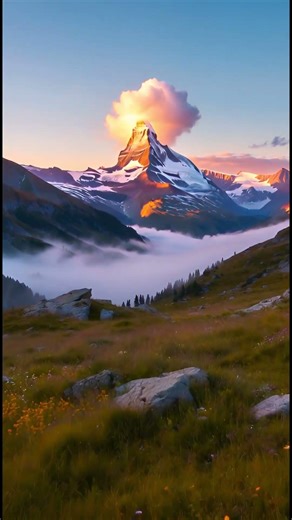 Matterhorn Sunrise Golden Light | Cinematic Swiss Alps Drone Film