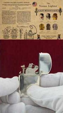 🇺🇸 The "Nassau Lighter" B.P.O.E edition by Nassau [1910s] 🇺🇸 #oldisgold #light #satisfying