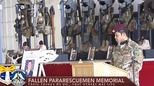 It was a roller coaster of emotions for the approximately 1,500 people who joined together from across the globe to pay tribute to pararescuemen Master Sgt. William Posch and Staff Sgt. Carl Enis March 27, 2018 in aircraft Hangar 750. For those unable to attend, here is a small glimpse into what you missed. #thatothersmaylive | United States Air Force | Air Force Reserve | Pararescue | Florida Today | Destination Brevard | 45th Space Wing at Patrick Air Force Base, Fla. | U.S. Department of Defe