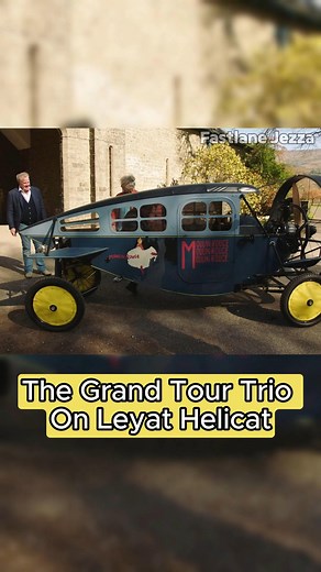 The Grand Tour Trio On Leyat Helicat 🚁 #fastlanejezza #thegrandtourhelicar #thegrandtour #thegrandtourrichard #thegrandtourclassiccars #thegrandtourcarnageatrois | Fastlanejezza