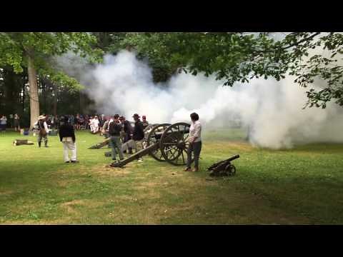 Cannon fire during "1812 Overture"