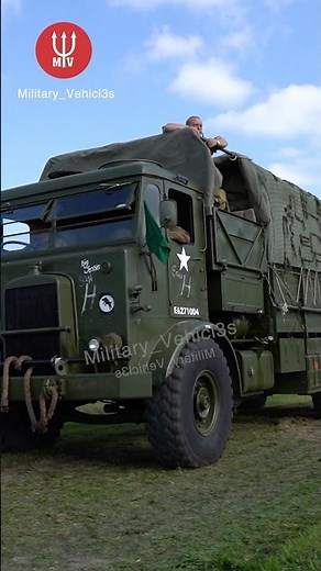 This WWII Giant Truck Just Rolled By 🏢 🏴󠁧󠁢󠁥󠁮󠁧󠁿 #truck #military #vehicles #trucks #ww2 #war