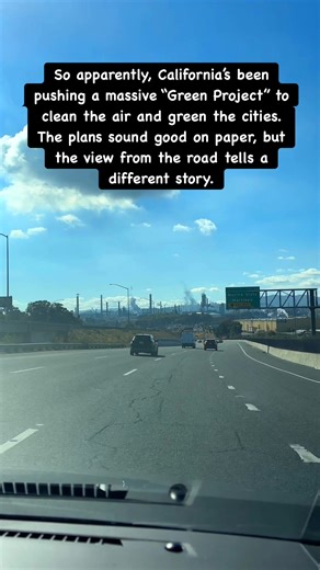 13K views · 186 reactions | But drive through parts of Los Angeles, and it still looks more gray than green. | Pleasant Productions | Facebook