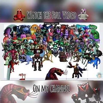garten of banban 0-9 all characters #gartenofbanban