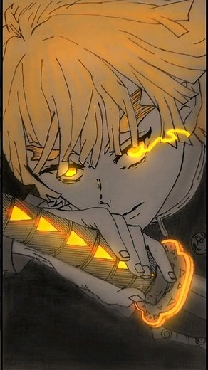 Drawing Zenitsu from Demon Slayer (Step By Step)