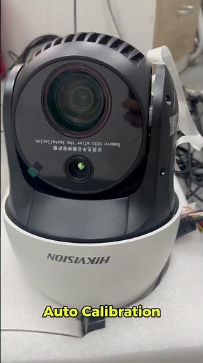 Self-Calibrating Thermal PTZ After Power-On | Dual Module Live View#hikvision #thermalcamera