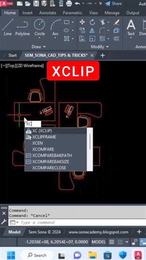 7.5K views · 153 reactions | AutoCAD - XCLIP (XC) ៚ Sharing_Giving ៚ #autocad #autocadtips #autocadtipsandtrick #autocadtutorial #autocadtraining #autocaddrawing #autocadarchitecture #autocadcivilengineering #autolisp #autocadplugin #yqarch #lisp #autolisp #civilengineer #structuralengineer #cadengineer #2ddrawing #autocad2d #caddesigners #reels #reelschallenge #reelsvideo #reelsviral #metafacebookreels #ContentMonetization #contentcreator | Sem Sona | Facebook