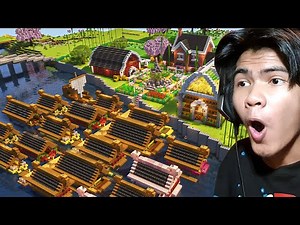 ខ្ញុំសង់ ភូមិអណ្ដែតទឹក ក្នុងMinecraft