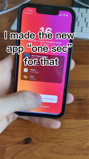 Delay, dont restrict #onesec #onesecapp #stopscrolling #motivation #energy #fyp #ios #appstore #android #distraction #impulsecontrol #adhd