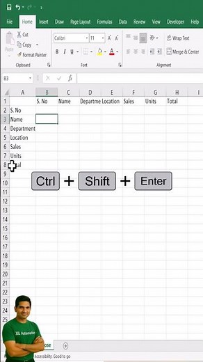 How to Transpose Headers in Excel (Rows → Columns) #excel #excelforbeginners #spreadsheetmagic