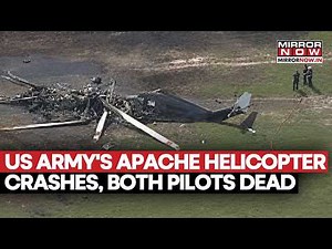 US Army's Apache Helicopter Crashes In Texas, 2 Soldiers Killed In Tragedy, What We Know?