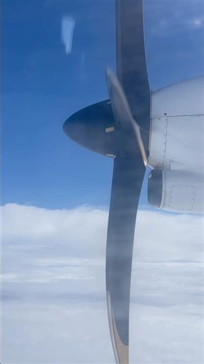 Up Close with a Plane Propeller in Action