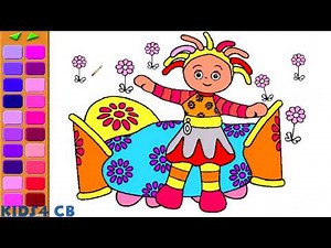 In the Night Garden Upsy Daisy Coloring Pages