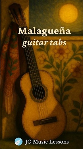 Malaguena guitar tabs 🎸 #guitarlesson #guitartutorial
