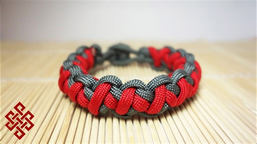 How to Make a Tomahawk Sinnet Paracord Bracelet Tutorial
