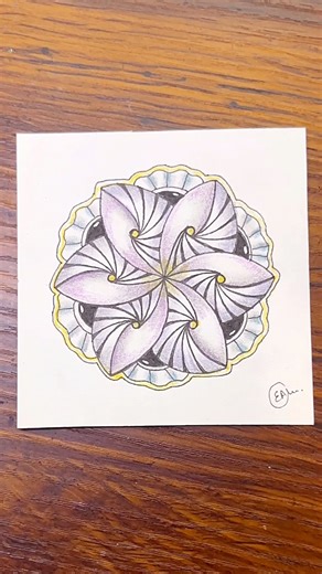 Amazing and Creative Zentangle Pattern | Drawing Tutorial For Beginners #zentangle #doodle #zendoodle #art #zenart #mindfulart #trending #viral #easyart | Easy Art