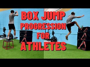 Box Jump Progression For Off Season Training | Box Jumps For Athlete Development