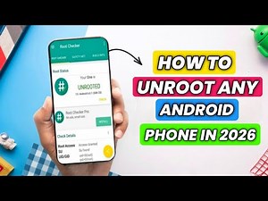 How To Unroot Any Android Phone In 2026 | How To Uninstall MAGISK ROOT Completely