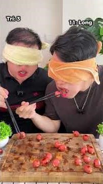 Mukbang without using your eyes.