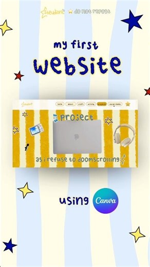 so.. i make website using #canva #steudiora #website #DIY #thingstodoforfun