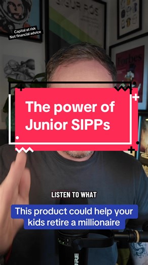 It really is as straight forward as this, it’s not hard to set up and spending a couple of hours on this could absolutely change your kids futures. This is not investment advice. When investing, your capital is at risk. Forecasts are not indicative of future performance. Terms and fees may apply.