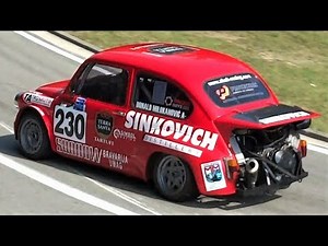 14.000Rpm FIAT 600/Zastava 750 Abarth || 200Hp/620Kg GSX-R Swapped Monster - Buzet 2018