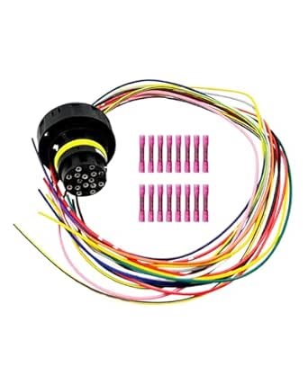 External Harness Repair Kit Fit for Chevy GMC 6L80E 6L90E Transmission, Automatic Transmission 6R60 6R80 6R75, Wiring Plug in Connector TCM T43, Pigtail Harness Replace 1292813 350-0168