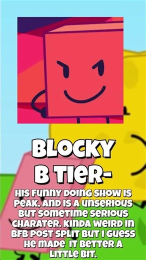 Ranking BFDI characters! (Part 5) #bfb #tpot #tpot20 #bfdi #bfdia #tpot19 #ranking #osc #objectshow