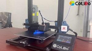 COLIDO TPU 3D Printer Black Filament，95A 1.75mm TPU 0.5KG，Dimensional Accuracy +/- 0.03mm，Soft Flexible for Most 3D Printer (1-Black