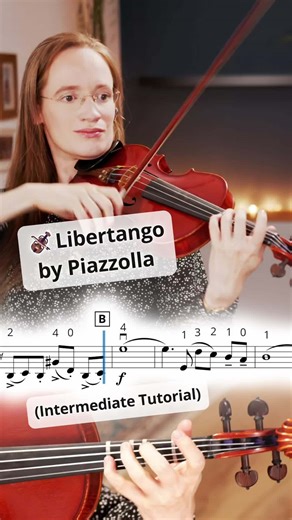 There’s just something about tango music. That rhythm, the fire, the drama! 🔥💃 I just posted two new violin tutorials for Libertango by Astor Piazzolla. One for beginners and one for intermediate players! Both include a free A minor scale warmup and a free piano backing track, so you can dive right into that passionate tango groove. 🎶🎻 Ready to bring some Latin flair to your violin playing? Check out both tutorials on my channel! 🌟 #Violin #carelesswhisper #georgemichael #playalong #ViolinP