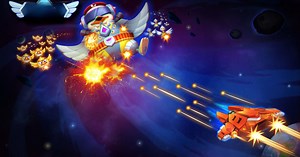 Download & Play Chicken Attack: Galaxy Shooter on PC & Mac (Emulator)