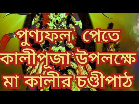 মা কালী চন্ডীপাঠ | মা কালী ও মা চন্ডী | Maa Kali Puja Chandipath |