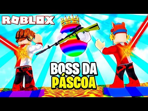 I DEFEATED THE NEW EASTER BOSS IN BUILD A BOAT FOR TREASURE ROBLOX