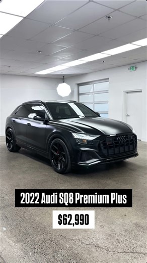 2022 Audi SQ8 Premium Plus $62,990