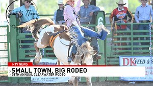 52K views · 380 reactions | Small town, big rodeo 鸞. A town of 300 people draws a crowd of 5,000-plus over three days. Clearwater, Nebraska, comes alive each June for its annual rodeo — a tradition full of thrills, pride, and heart. #ClearwaterRodeo #NebraskaRodeo | NTV News | Facebook