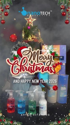 Celebrate Christmas and New Year with Nanotech Protection