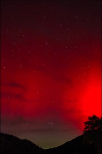 1.8K reactions · 317 shares | 50mm lapse of 11-11-25 Aurora from Jemez Springs New Mexico The Virtual Telescope Project #Area91 #jemezsprings #Aurora2025 | James McCue | Facebook