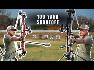 Hunting Bow vs Target Bow at 100 Yards – Accuracy Test!