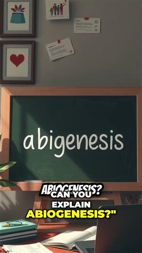 TikTok Abiogenesis Question Explained: Can You Answer It? #shorts
