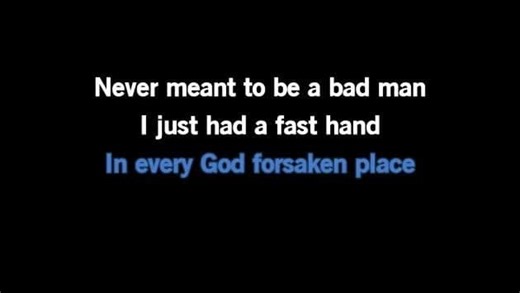 Karaoke Fast Hand - Cody Jinks - CDG, MP4, KFN - Karaoke Version