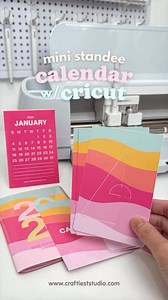 53K views · 332 reactions | ✨ DIY your year, your way! ✨ Sharing how I made this cute and functional Calendar Standee using my Cricut Maker 3朗 Perfect desk buddy for planning, crafting, or just adding a little charm to your space. ✂️ #cricutph #cricutmakerprojects #cricutphilippines #calendar #artandcraft #tutorial #smallbusinessph #GiftIdeas #businessideas #christmasseason | Pauline Lape | Facebook