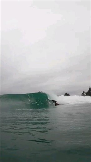Surfing Insane Day On Powerful Beach Break In Tofino, Canada