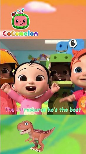 What dinosaurs do YOU know? 🦖 CoComelon Dino Nursery Rhyme #kids #shorts