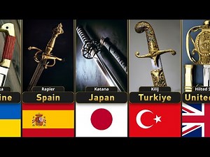 Swords From Each Country! Some of Them You Won't Believe Exist!