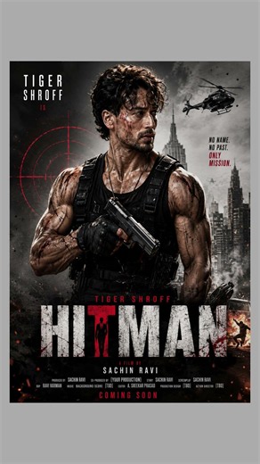 Tiger Shroff 's New Movie HITMAN Releasing 2026 #tigershroff #short