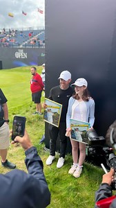 91K reactions · 406 comments | A drawing of Rory turned into a perfect memory with him. That’s the magic of The Open. | The Open | Facebook