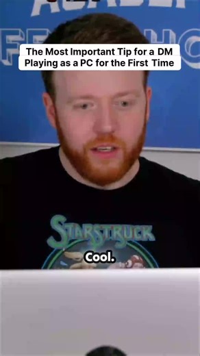 When the seasoned Dungeon Master finally takes a seat at the player's table... what's the *one* golden rule to not steal the spotlight from the new guide? Turns out, it's all about that crucial dose of humility. 👀 For anyone transitioning from DM to PC, this is the check-in you didn't know you needed! Letting the new DM breathe and shine is *everything*. A masterclass in shared storytelling! #DnDTips #TTRPG #DMAdvice #NewPC #Roleplay