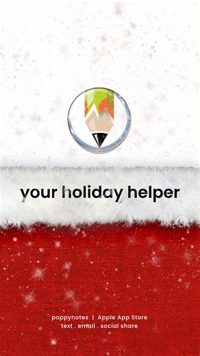 POPPYNOTES | E-Cards & Fun Notes App for Stylish Texts & Emails on Instagram: "Want to share some Merry this year - all while making your life a little easier? We've got you covered! Check out our Holiday Collection of poppynotes cards on the app and start spreading some cheer to all your favorite people. Text, Email, Share and even Print your cards with poppynotes this year. poppynotes app, available to download and try for free on the Apple App Store. Subscribe for only $1.99 mo for full acces