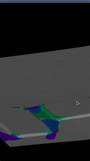 Edge cracks often form due to residual stresses and strain gradients. #shorts