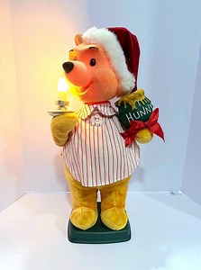 Vintage Telco Motion-ette Winnie the Pooh Christmas Animated Figure Lighted 22" - Etsy Canada